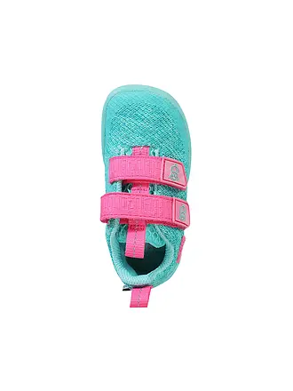 AFFENZAHN | Scarpe barefoot per bambini KNIT HAPPY Flamingo | türkis